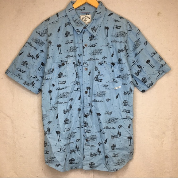 Iron Amd Resin Shirts Iron And Resin Freedom Riders Mens Button